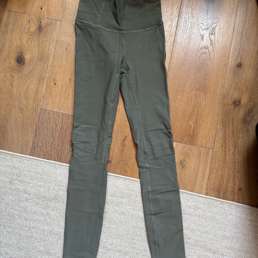 Lululemon Army Green Leggings